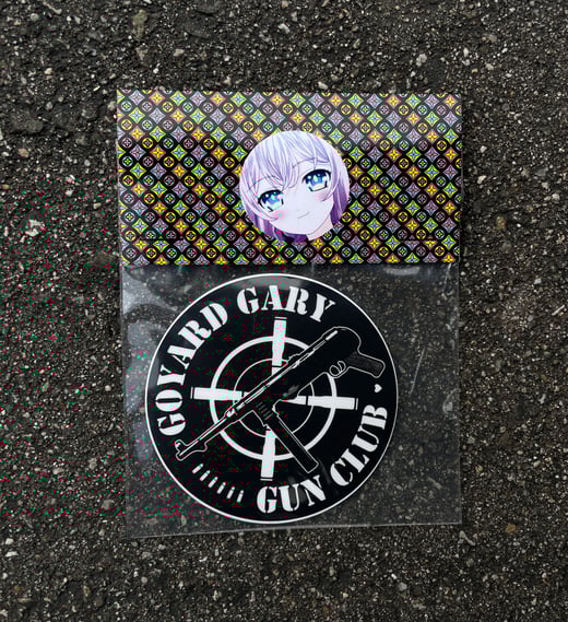 gun club sticker set