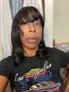 Brazilian Human Hair Wig with Bangs Remy Straight 