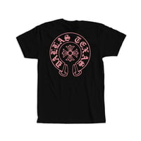 Image 2 of DALLAS HEARTS TEE (BLK/PINK) I 