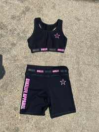 Image 1 of Sports Bra and Biker Shorts set 