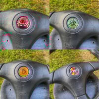 Image 2 of (CUSTOM) 2ZZYAMAYOTA Steering Wheel Badges