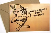 Image of Woodsy the Owl Postcard w/Envelope - Humboldt-Toiyabe National Forest