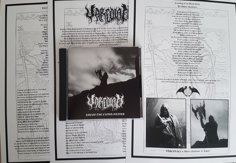 Special: Varcolaci - "Among the Cloud-Graves" CD + lyric & info sheets