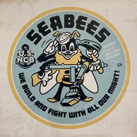 Image 5 of WOODEN PANEL "Seabees"