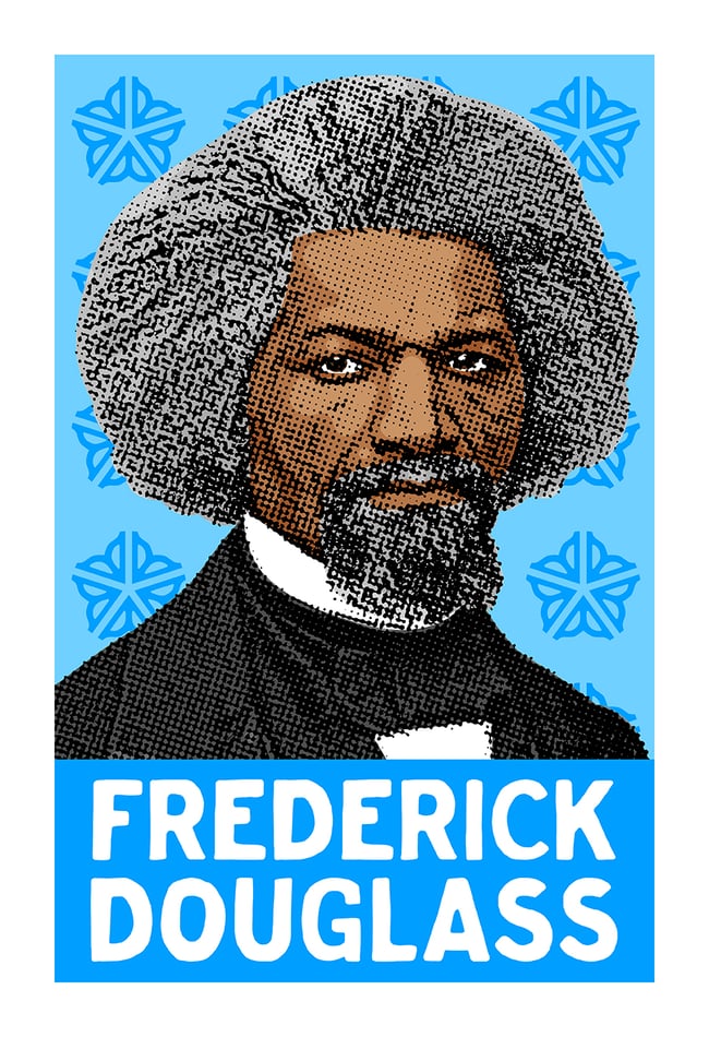 Frederick Douglass Print Dellarious