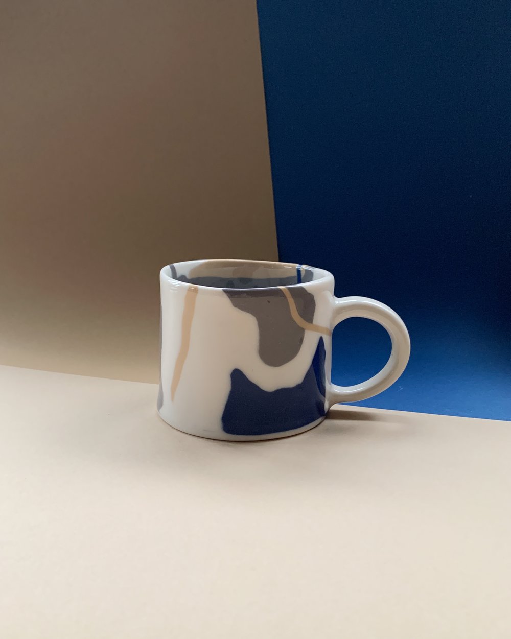 Image of Mauve / Cobalt / Beige Mug