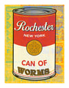 11x14'' Can Of Worms Print