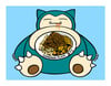 11x14'' Snorlax Print