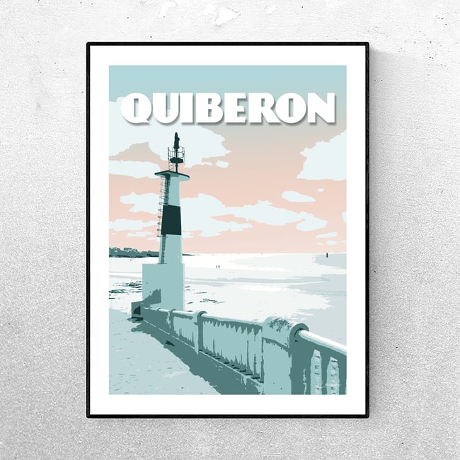 Affiche Quiberon - 2 versions