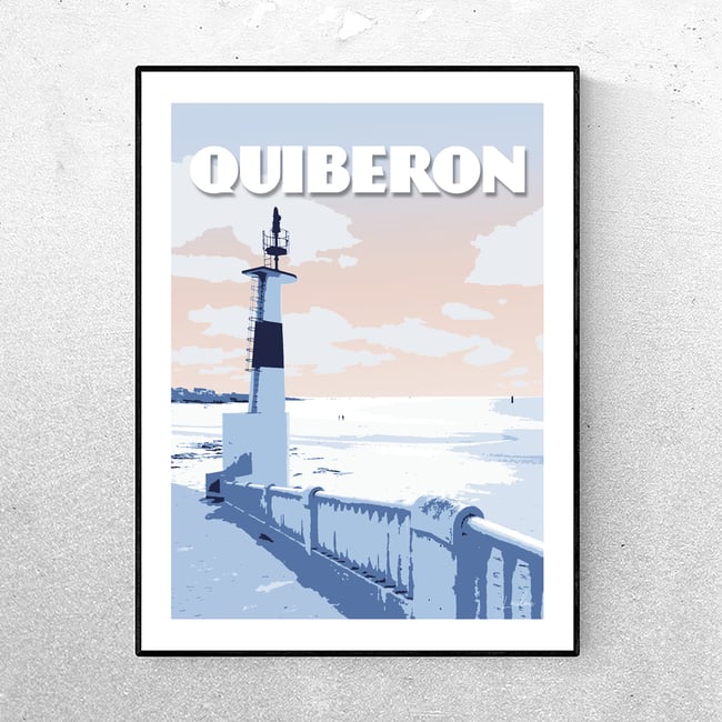 Affiche Quiberon - 2 versions