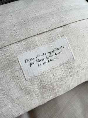 Image of Fleurs en Monmatre cushion