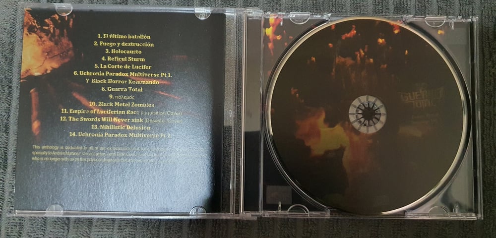 GUERRA TOTAL - Cosmic Horror Anthology Vol 1 CD