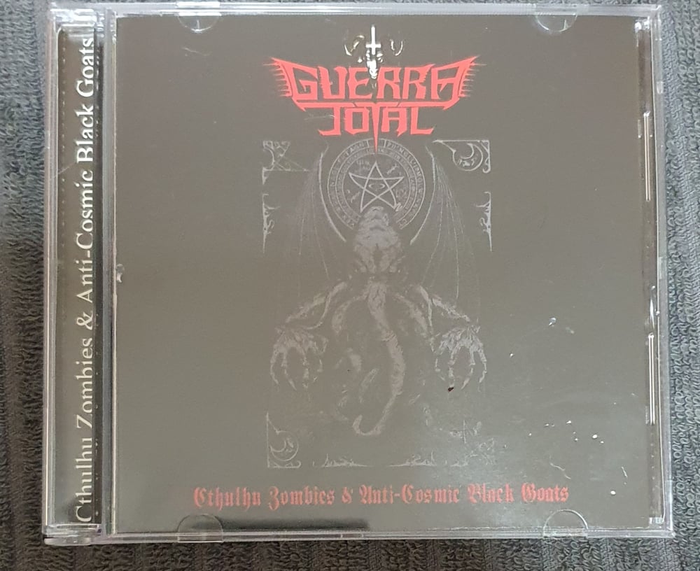 GUERRA TOTAL - Cthulhu Zombie & Anti Cosmic Black Goats CD