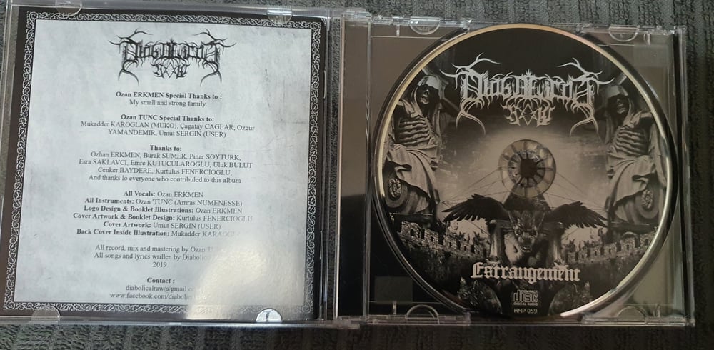 DIABOLICAL RAW - Enstrangement CD