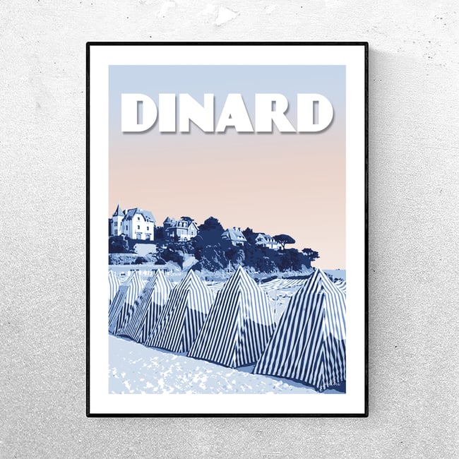 Affiche Dinard - 2 versions