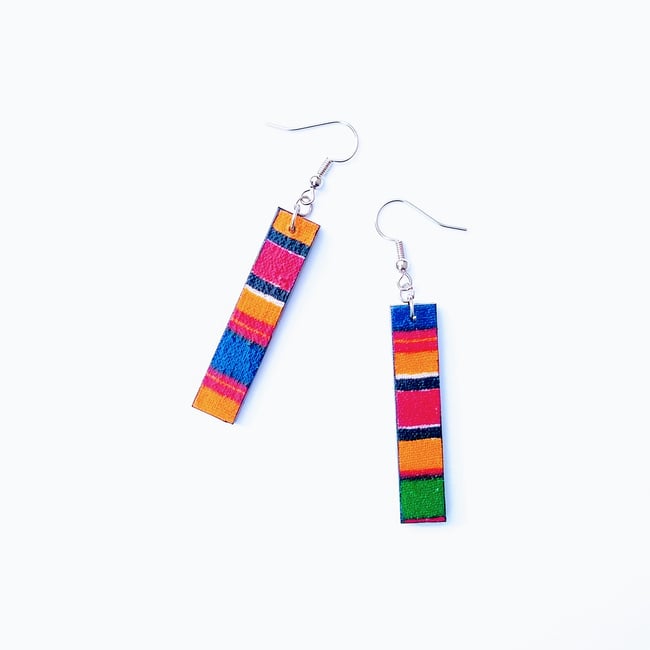 Zia Wood Earrings