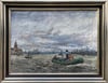 20th Century Continental School ‘Tugs Working in a Harbour’ 
