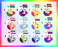Image 5 of Bohug Pride Stickers