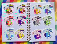 Image 2 of Bohug Pride Stickers