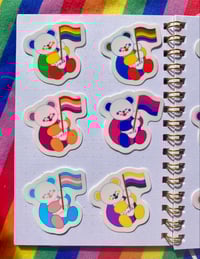 Image 3 of Bohug Pride Stickers