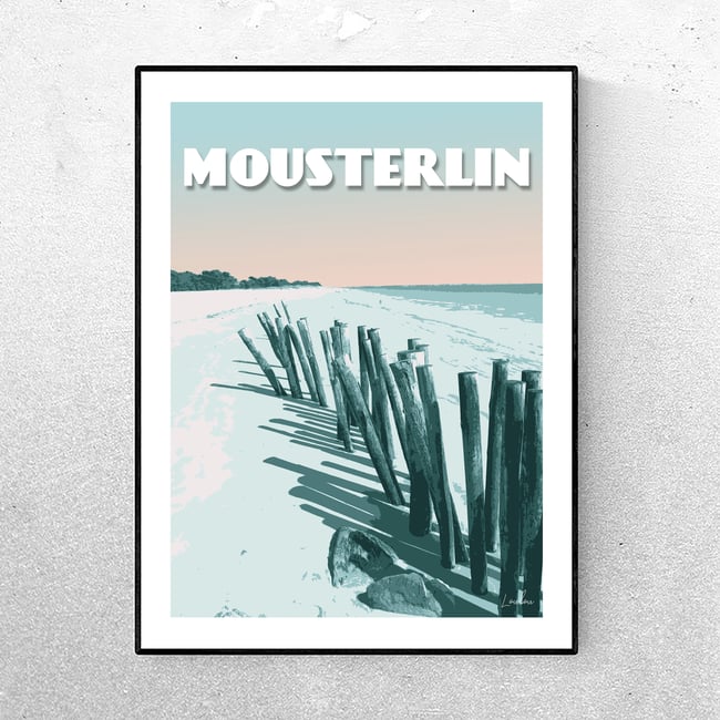Affiche Mousterlin - 2 versions