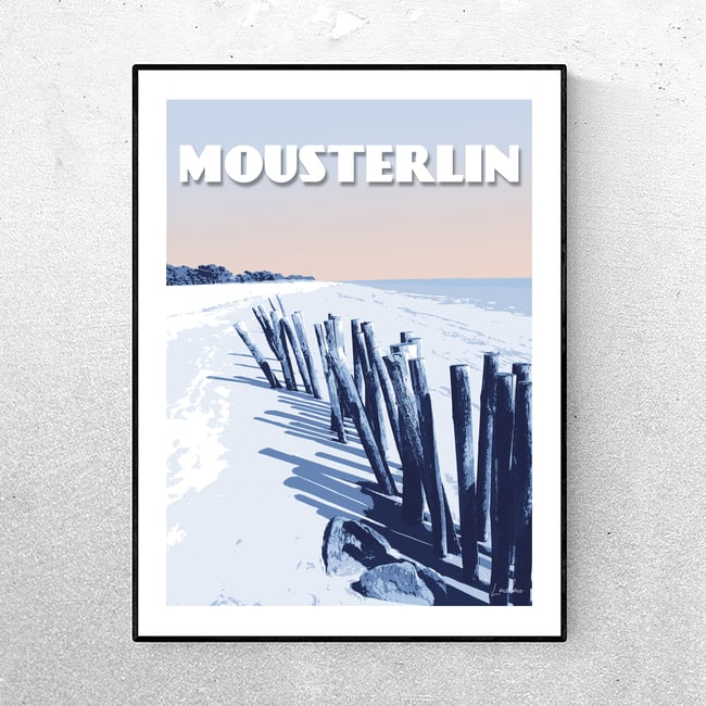 Affiche Mousterlin - 2 versions