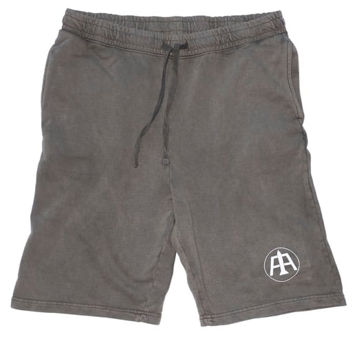 Olive Aero Logo Sweat Shorts 