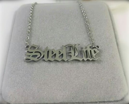 STEEL LIFE NECKLACE 