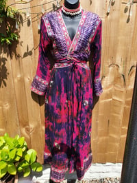 Image 1 of Smokey quartz kaftan dress pinks