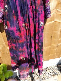 Image 4 of Smokey quartz kaftan dress pinks