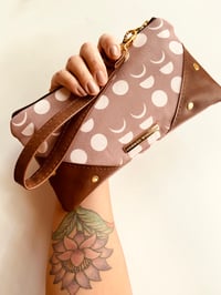 Image 1 of Moon phases wristlet 