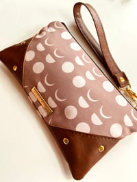 Image 2 of Moon phases wristlet 