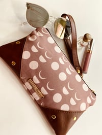 Image 3 of Moon phases wristlet 