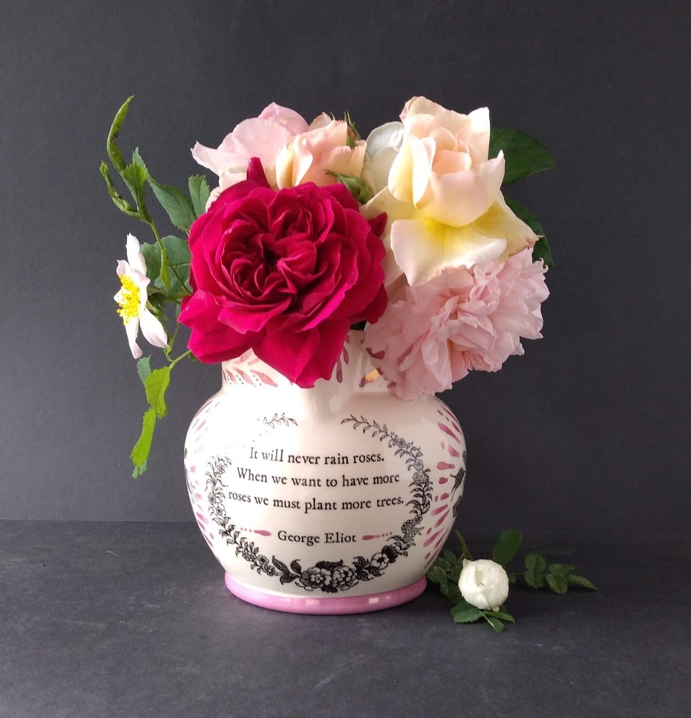 George Eliot roses jug