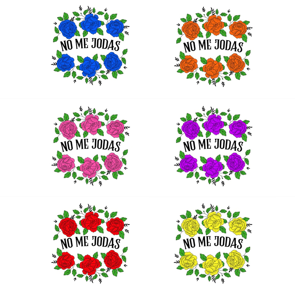 'No Me Jodas' Sticker