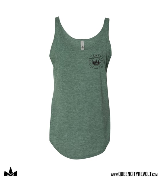 Image of Midwest LC Women's Tank, Royal Pine