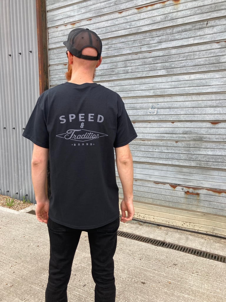 "Original logo tee" - Black/Grey Image 2