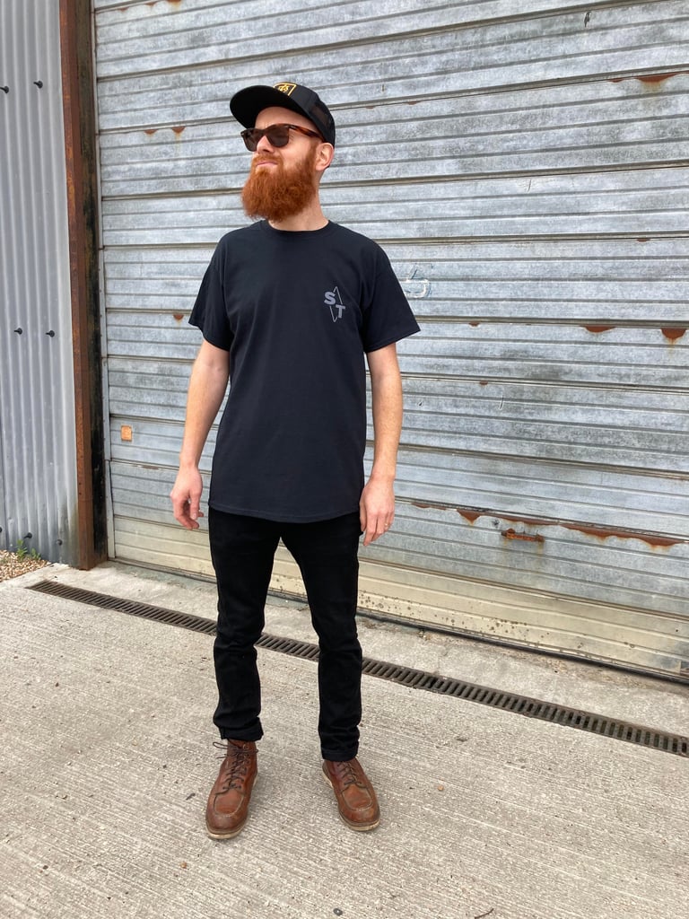 "Original logo tee" - Black/Grey Image 3