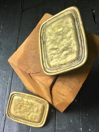 Image 1 of Pair of Large Door Handles of Cast Brass