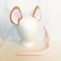 Image 1 of Mouse Ears and Tail (8 Colors)