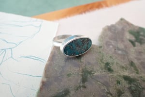 One of a kind Tibetan Turquoise Ring 