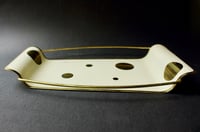 Image 2 of Small Tray of Painted Brass, Mid-20th Century, Germany