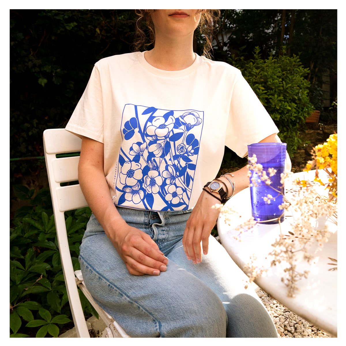 T-shirt 100% coton bio sérigraphié