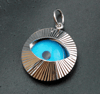 Round Evil Eye Pendant