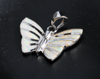 Lab Opal Butterfly Pendant
