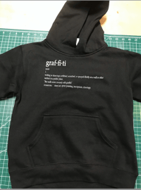 Image 2 of Graffiti Definition Hoodie