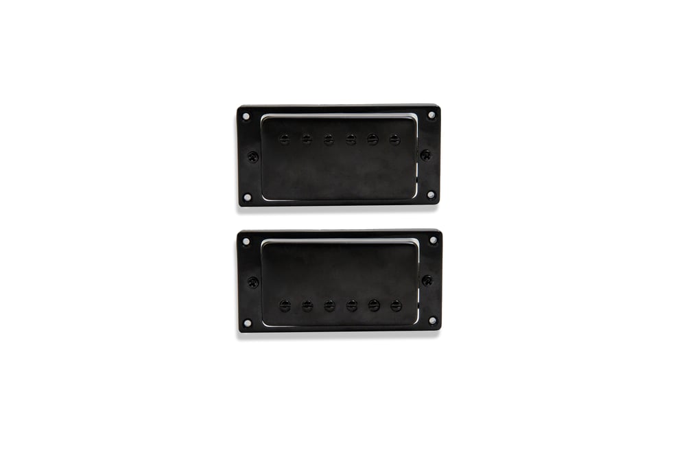 Blackfire Proteus pickup set SIGNED (Black Satin covers)