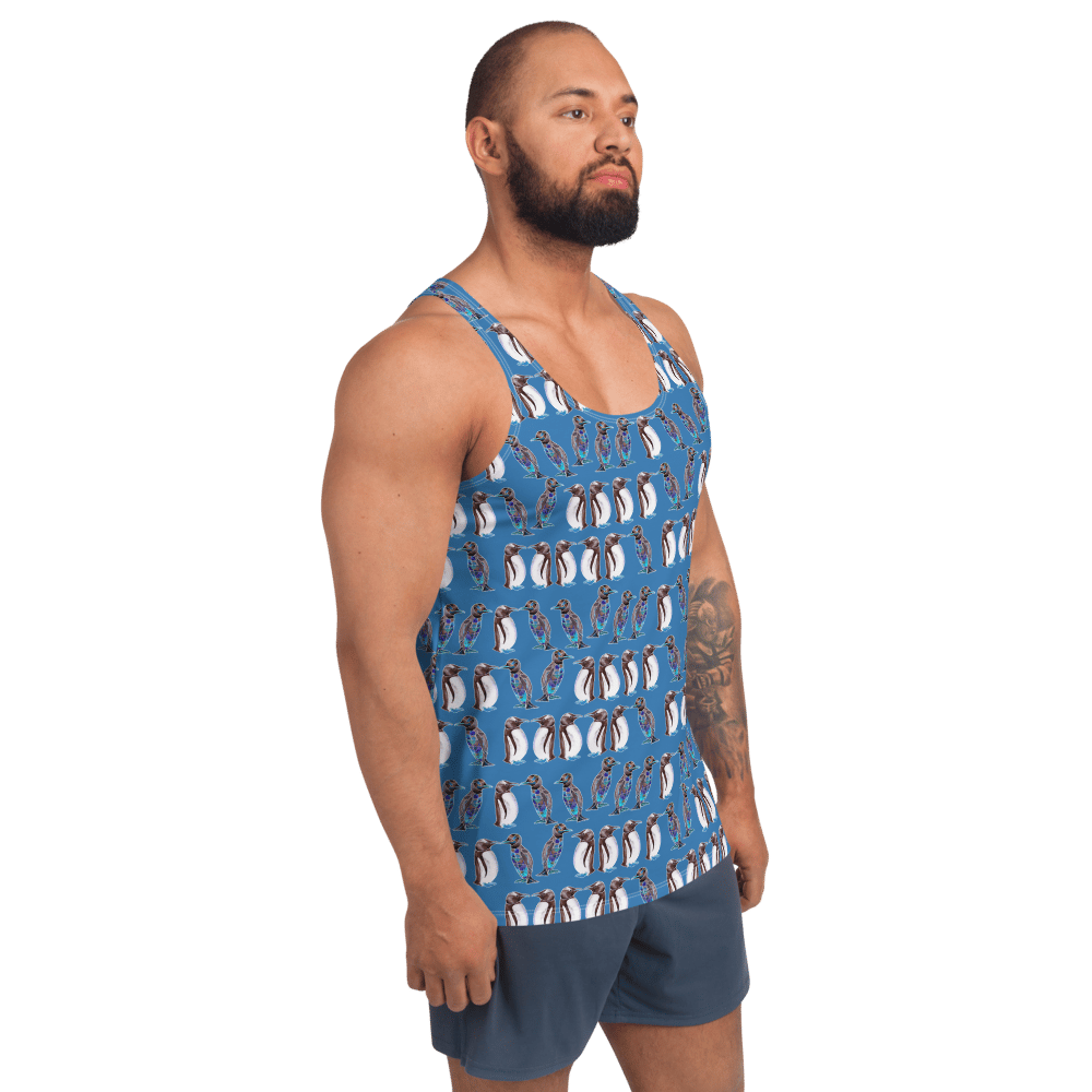 Image of Peng Love French blue Unisex Tank Top