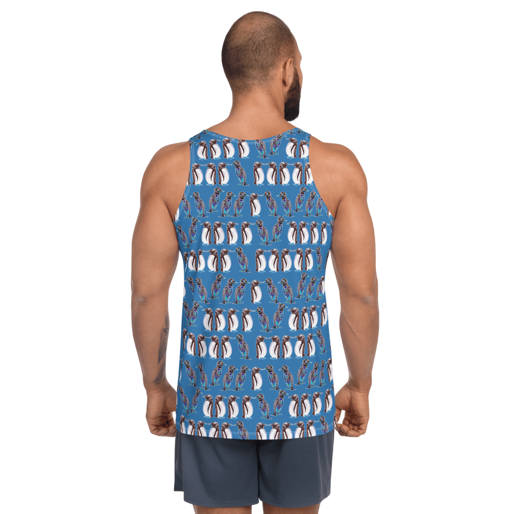 Image of Peng Love French blue Unisex Tank Top