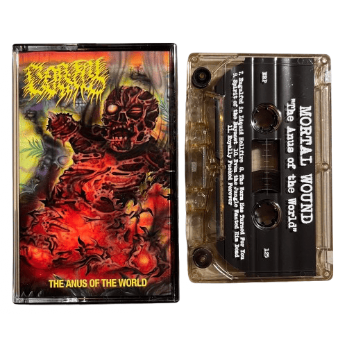 MORTAL WOUND - "The Anus of the World" cassette